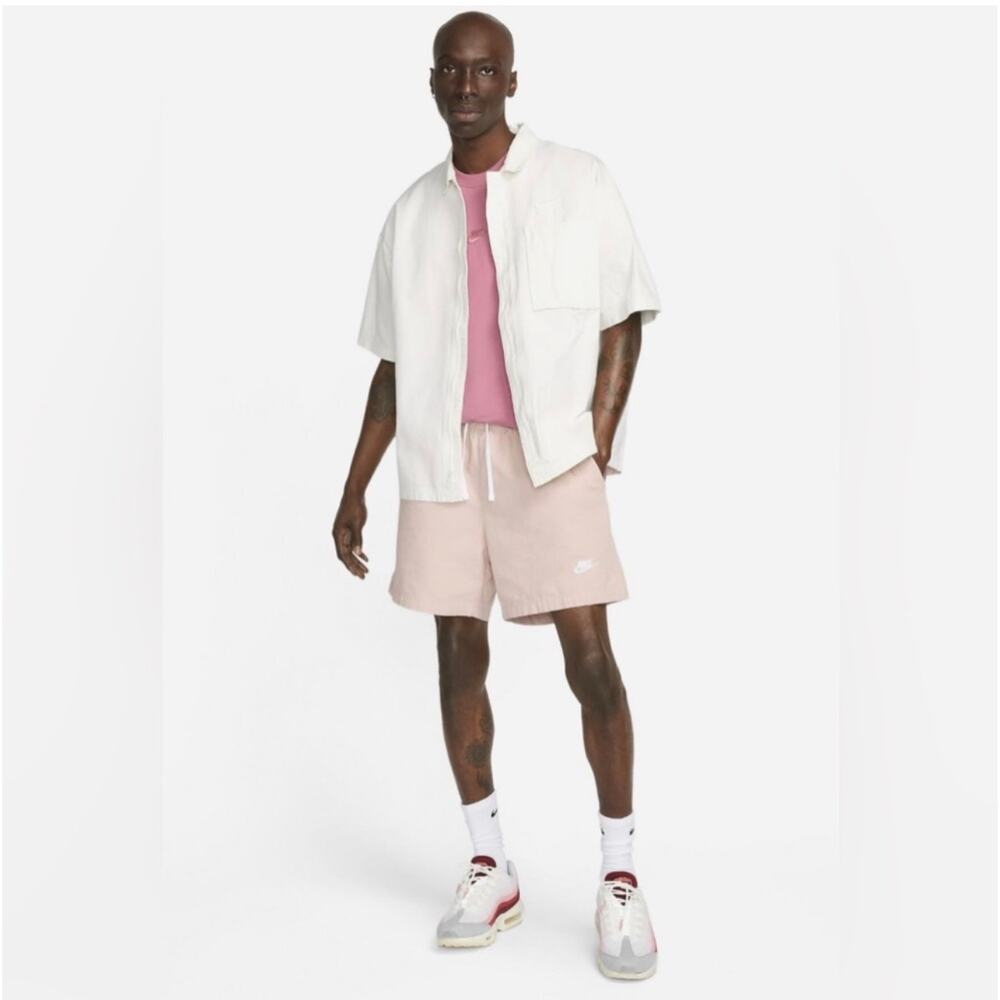 Nike Mens Large Club
Woven Washed Flow Shorts Pink
Oxford (DX0619-601)